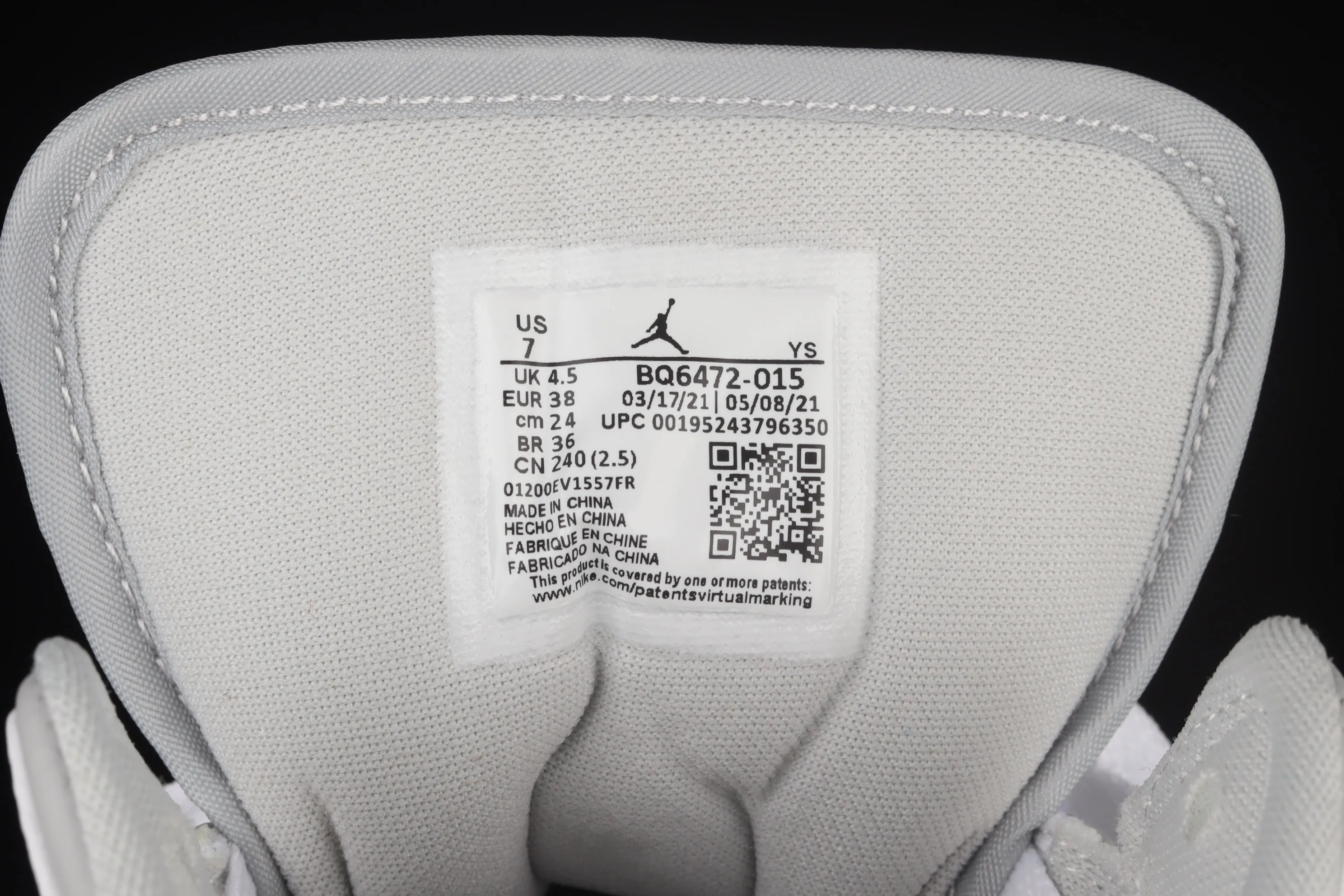 All Categories Air Jordan Jordan Series Basketball Shoes Air Jordan 1 Mid Air Jordan 1 Mid AJ1 Joe 1 New Ash Mid-top Cultural Basketball Shoes BQ6472-015